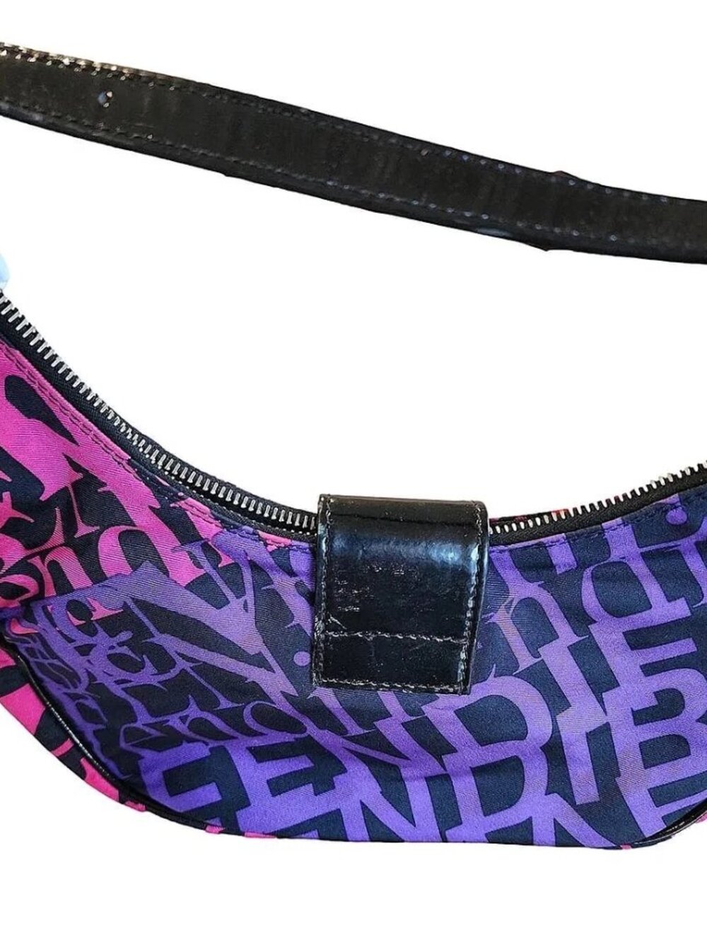 2000 FENDI Typography Croissant Bag - Picture 5 of 5